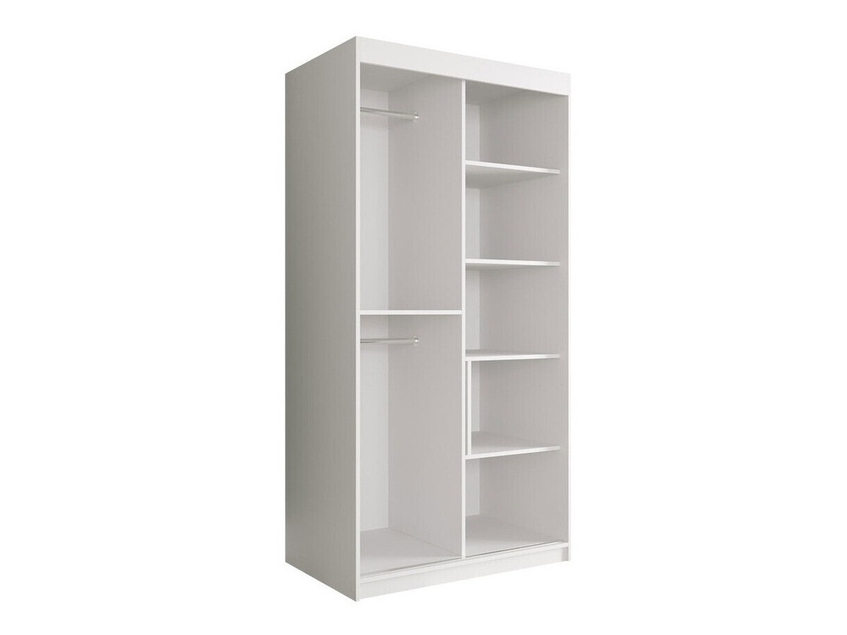 Skapis Hartford 240 (Matēts melns + Melnais marmors)