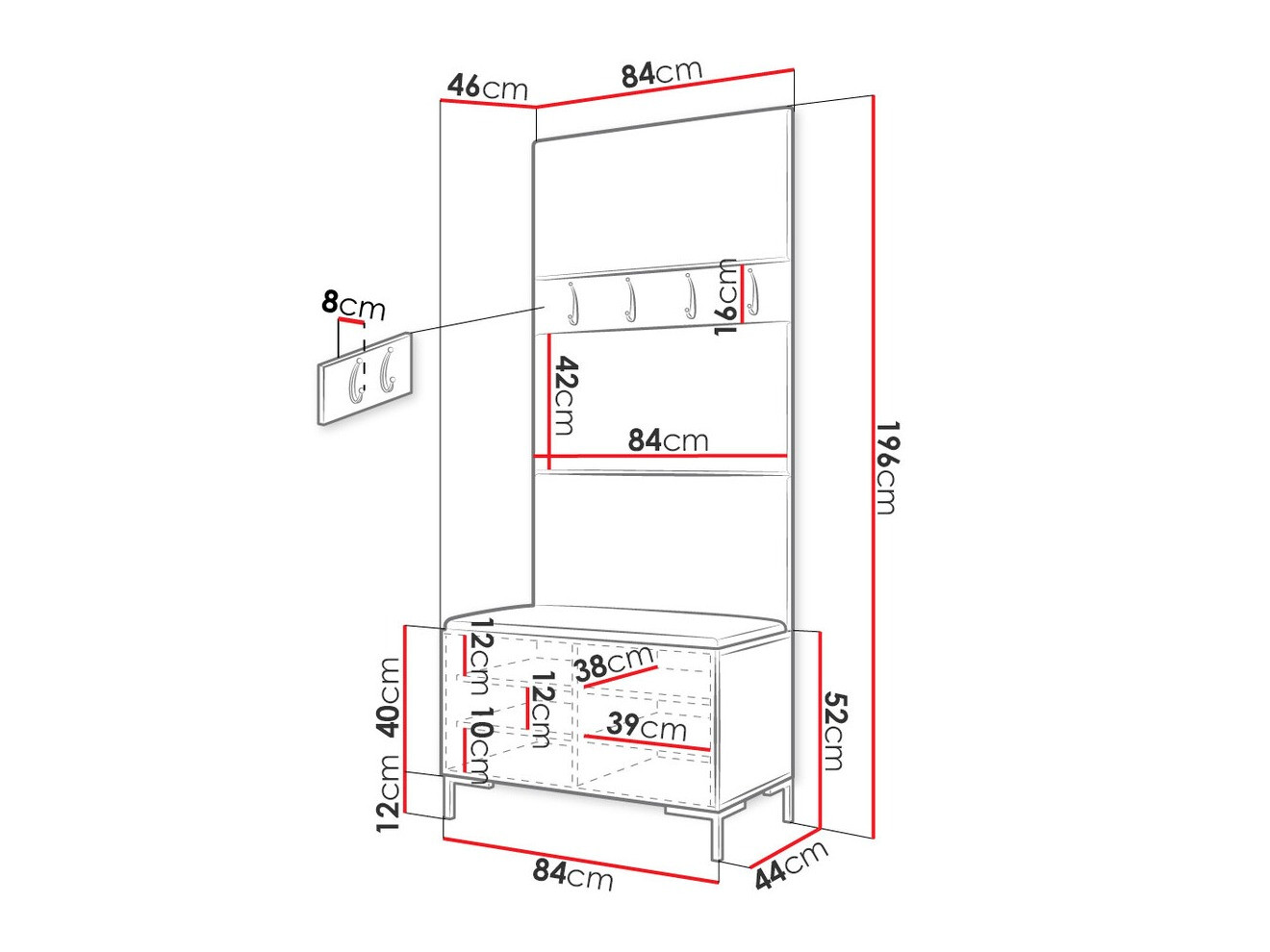 Priekšnama komplekts Tivsoa 102 (Manila 09)