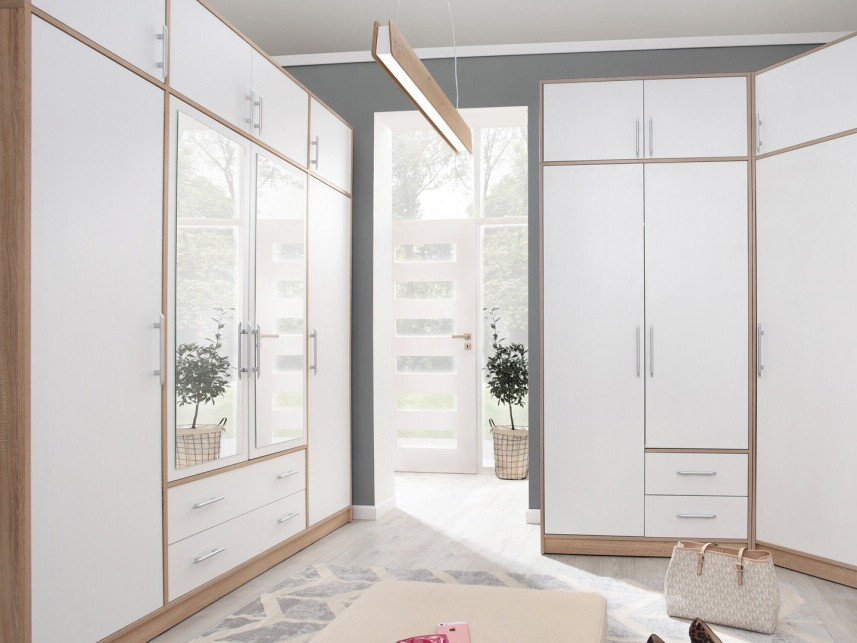 Skapis Cavmero 101 (Sonomas ozols + Balts)