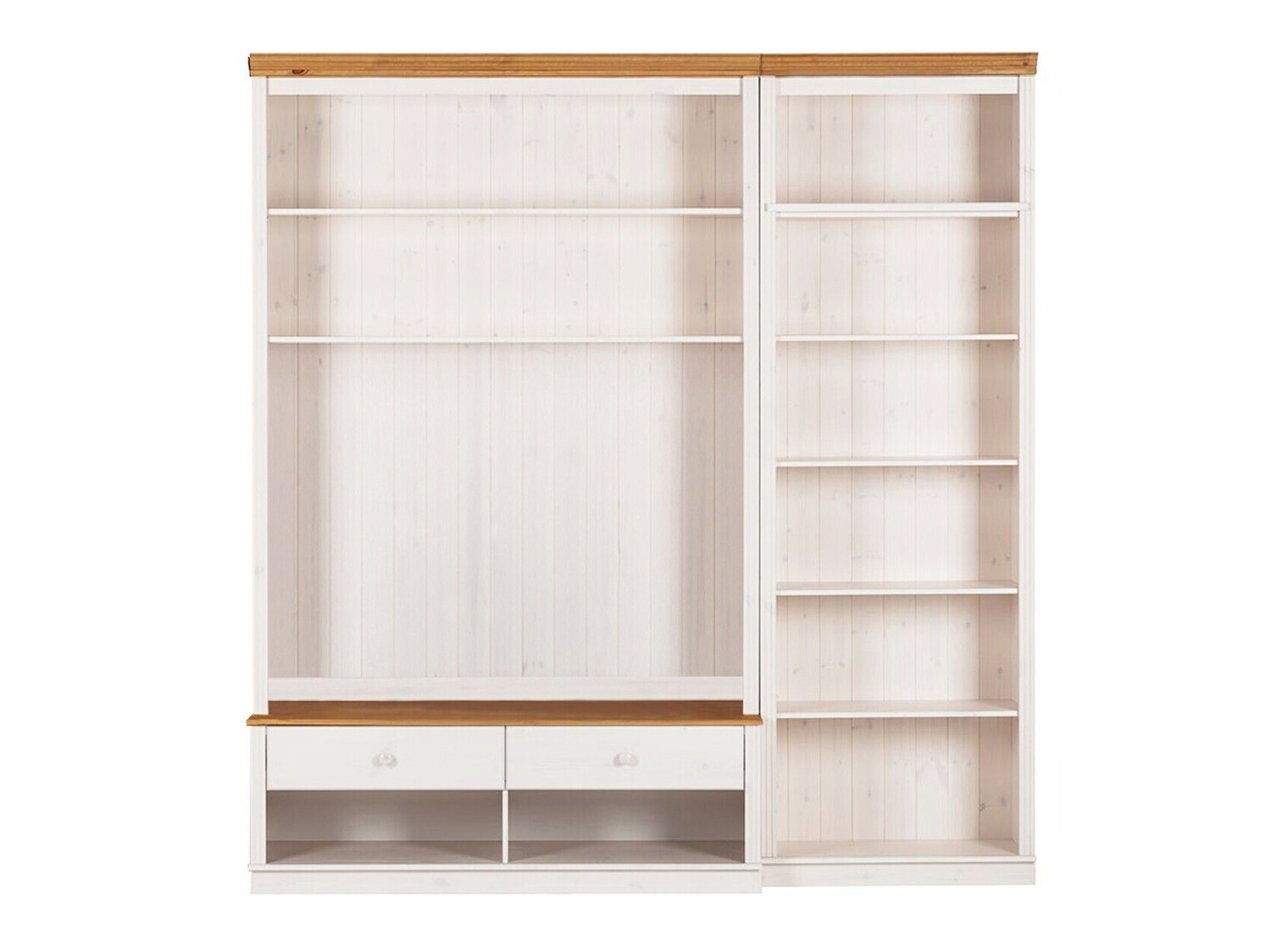 Набор для гостиной Saltoro 106 (Белый + Медовый дуб)