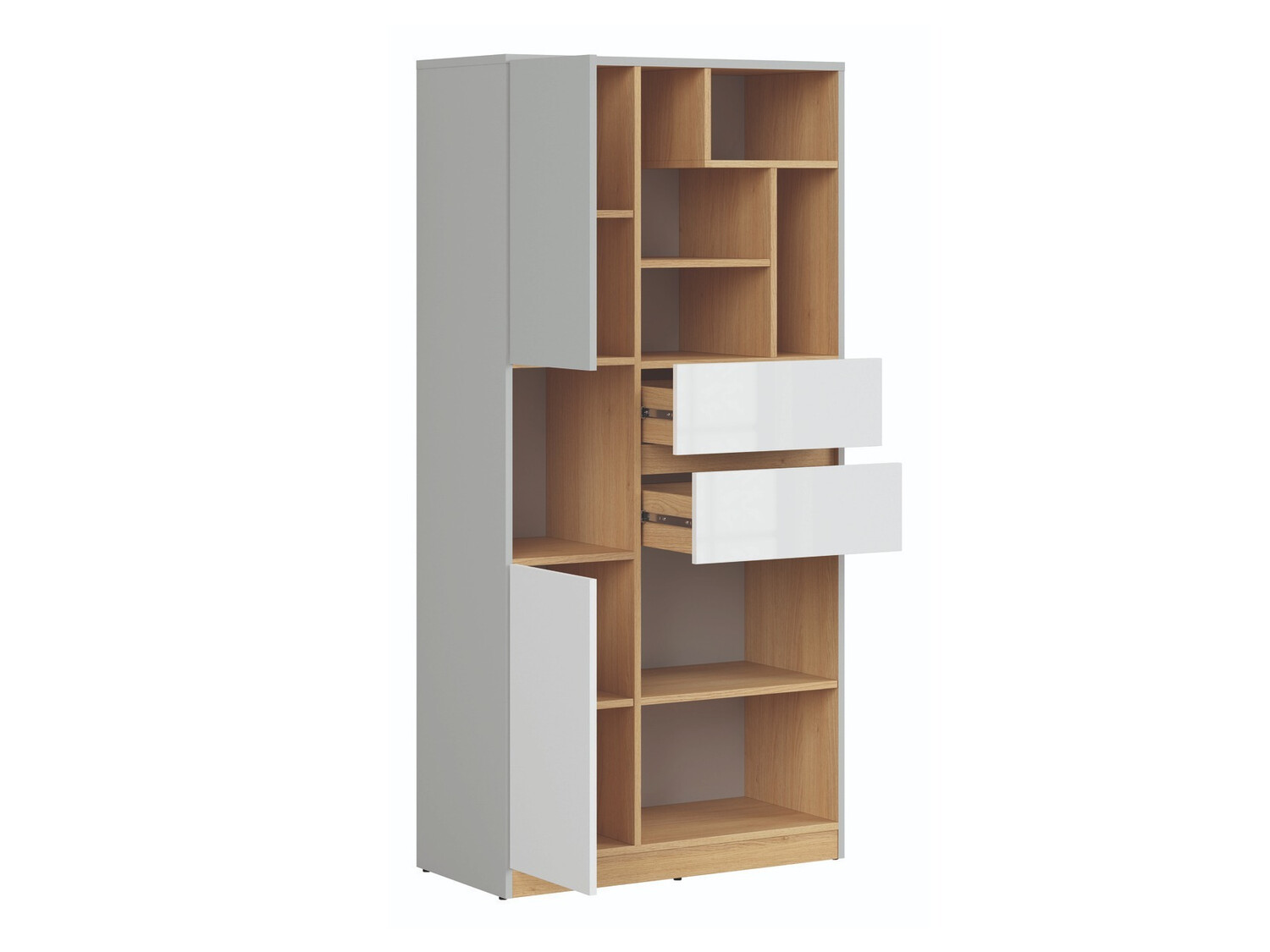 Plaukts Nuevaru 107 (Glancēts balts)