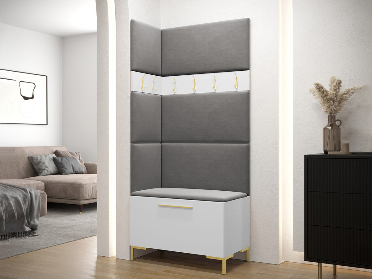 Priekšnama komplekts Tivsoa 103 (Balts)