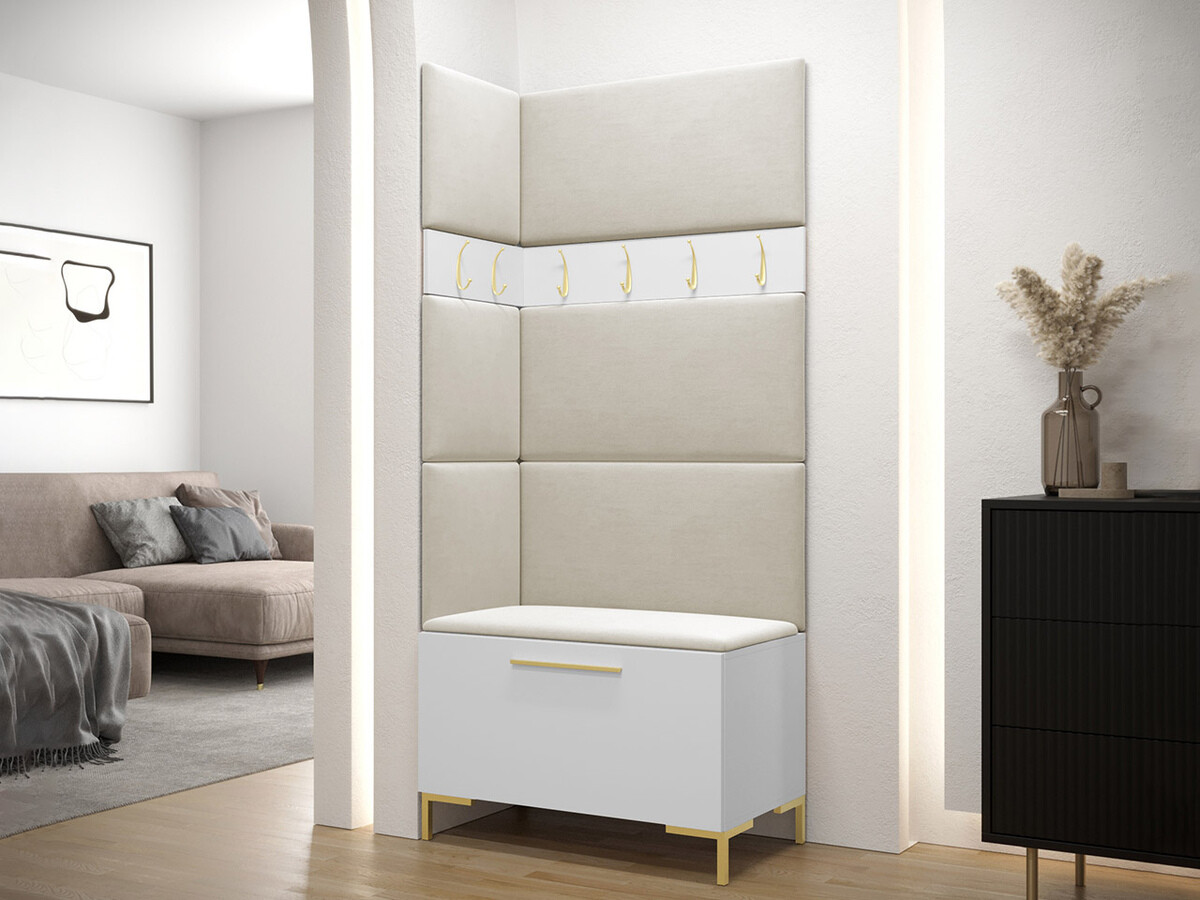 Priekšnama komplekts Tivsoa 103 (Balts)