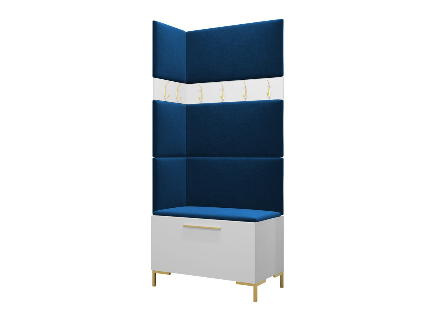 Priekšnama komplekts Tivsoa 103 (Balts)