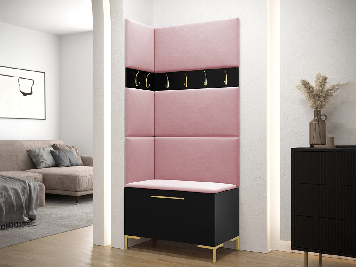 Priekšnama komplekts Tivsoa 103 (Melns)