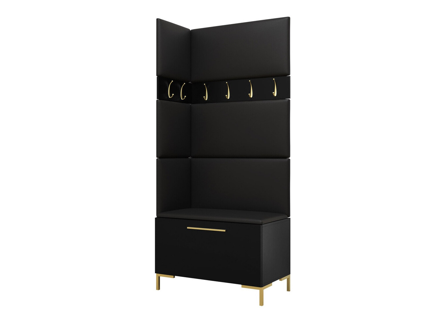 Priekšnama komplekts Tivsoa 103 (Melns)