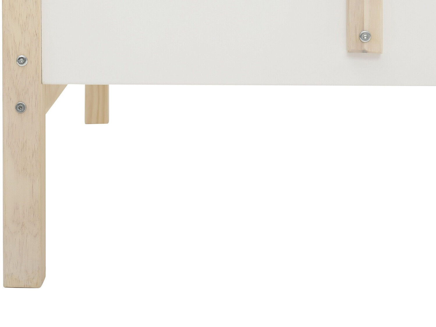 Divstāvu gulta Fenmele 101 (Balts + Gaišs koks)