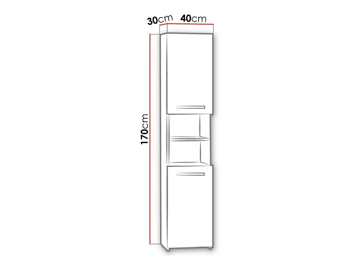 Hапольные шкафчик для ванной Comfivo 187