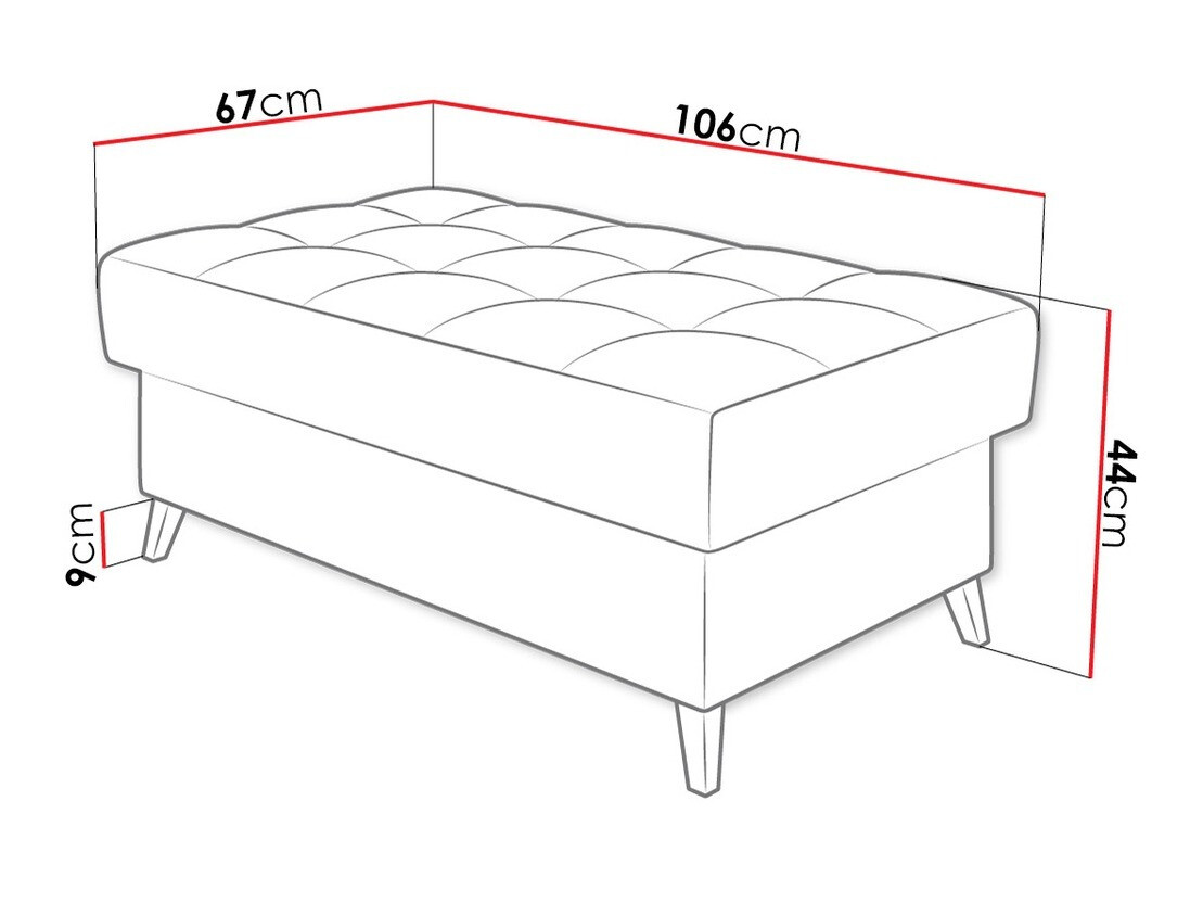 Mīkstais sols Comfivo 236 (Magic Velvet 2227)