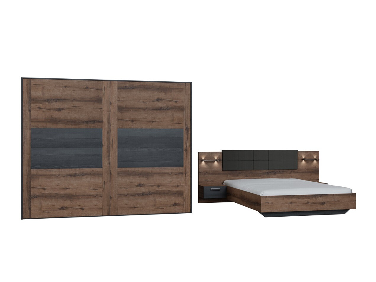 Guļamistabas komplekts Livmoru 121