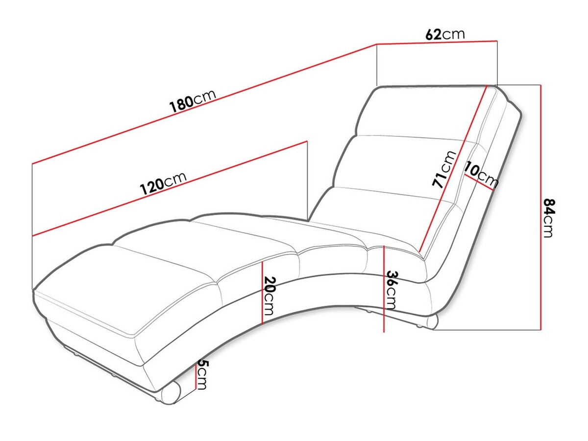 Кушетка Comfivo 172 (Venus вельвет 2926)