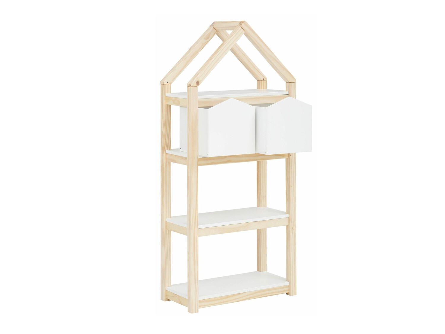 Plaukts Fenmele 106 (Balts + Gaišs koks)