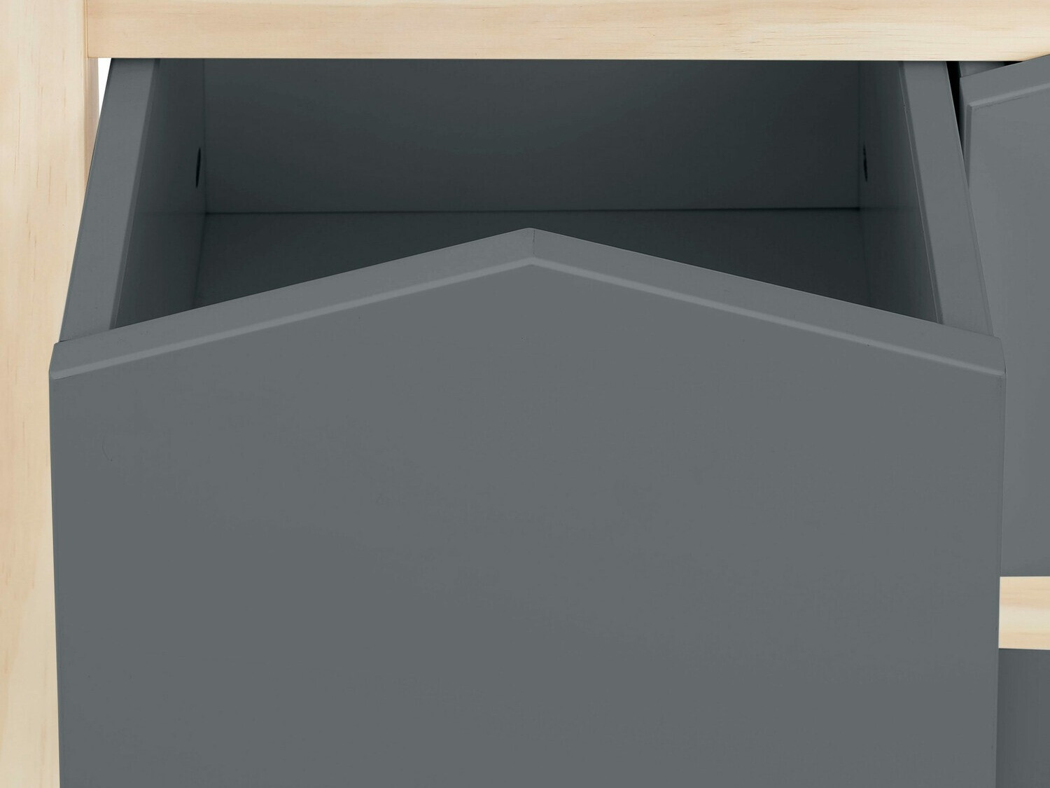 Стеллаж Fenmele 106 (Серый + Светлое дерево)