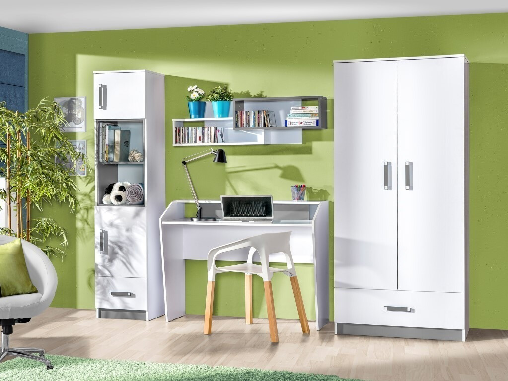 Набор для детской комнаты Lorlare 100 (Белый + Серый)