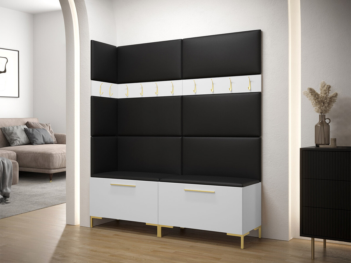 Прихожая Tivsoa 104 (Экокожа кожа Soft 011)