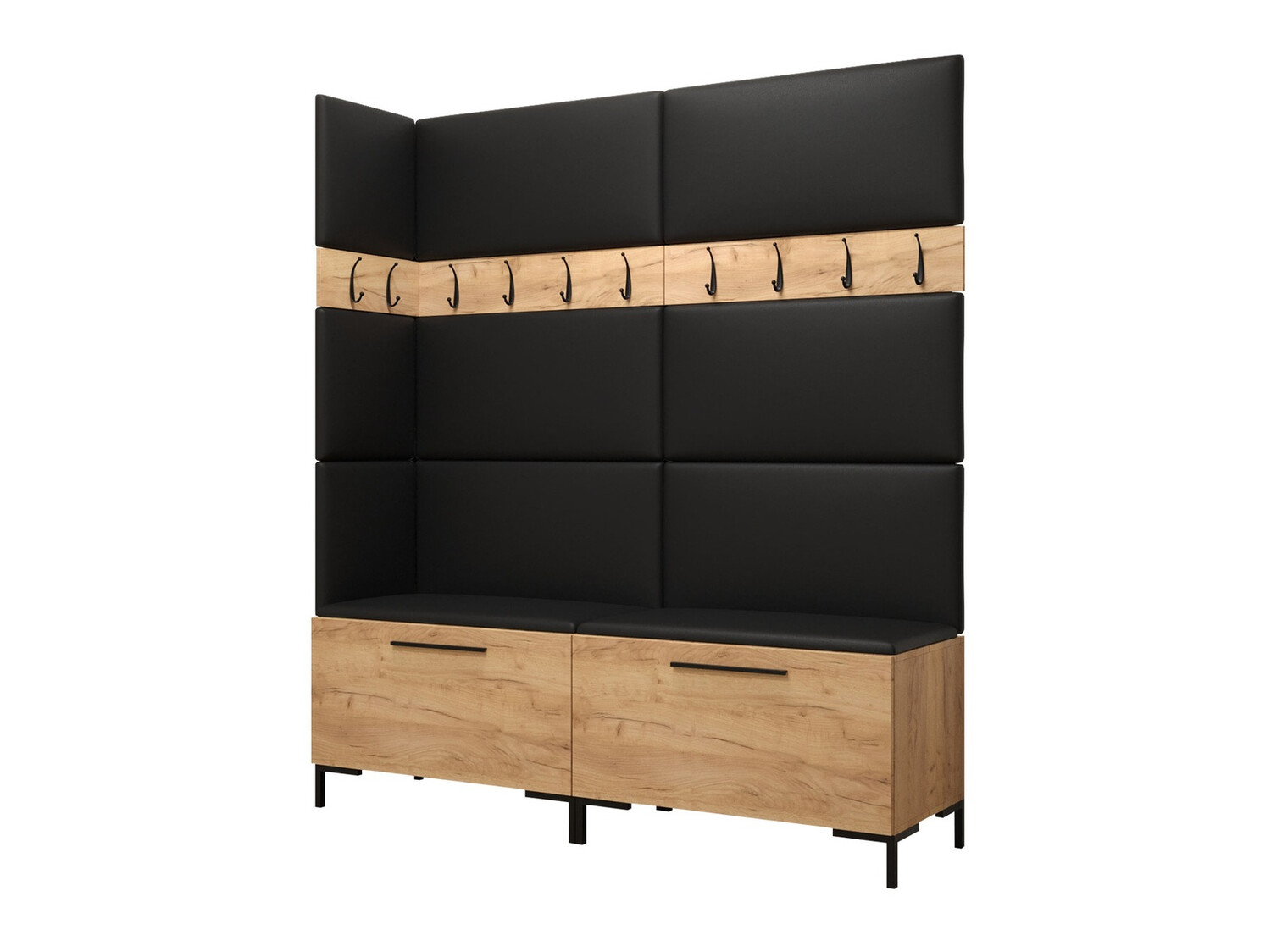 Прихожая Tivsoa 104 (Экокожа кожа Soft 011)