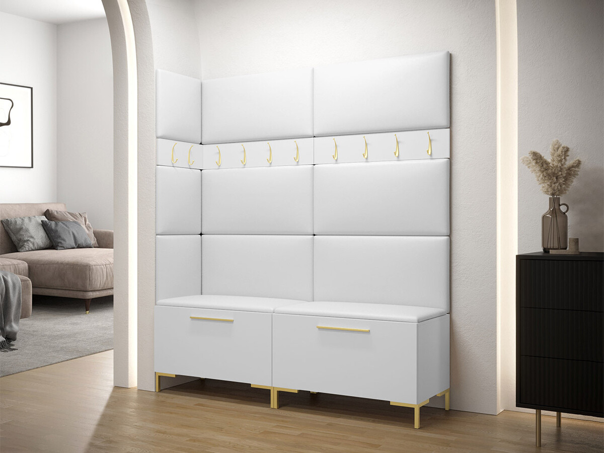 Прихожая Tivsoa 104 (Экокожа кожа Soft 017)