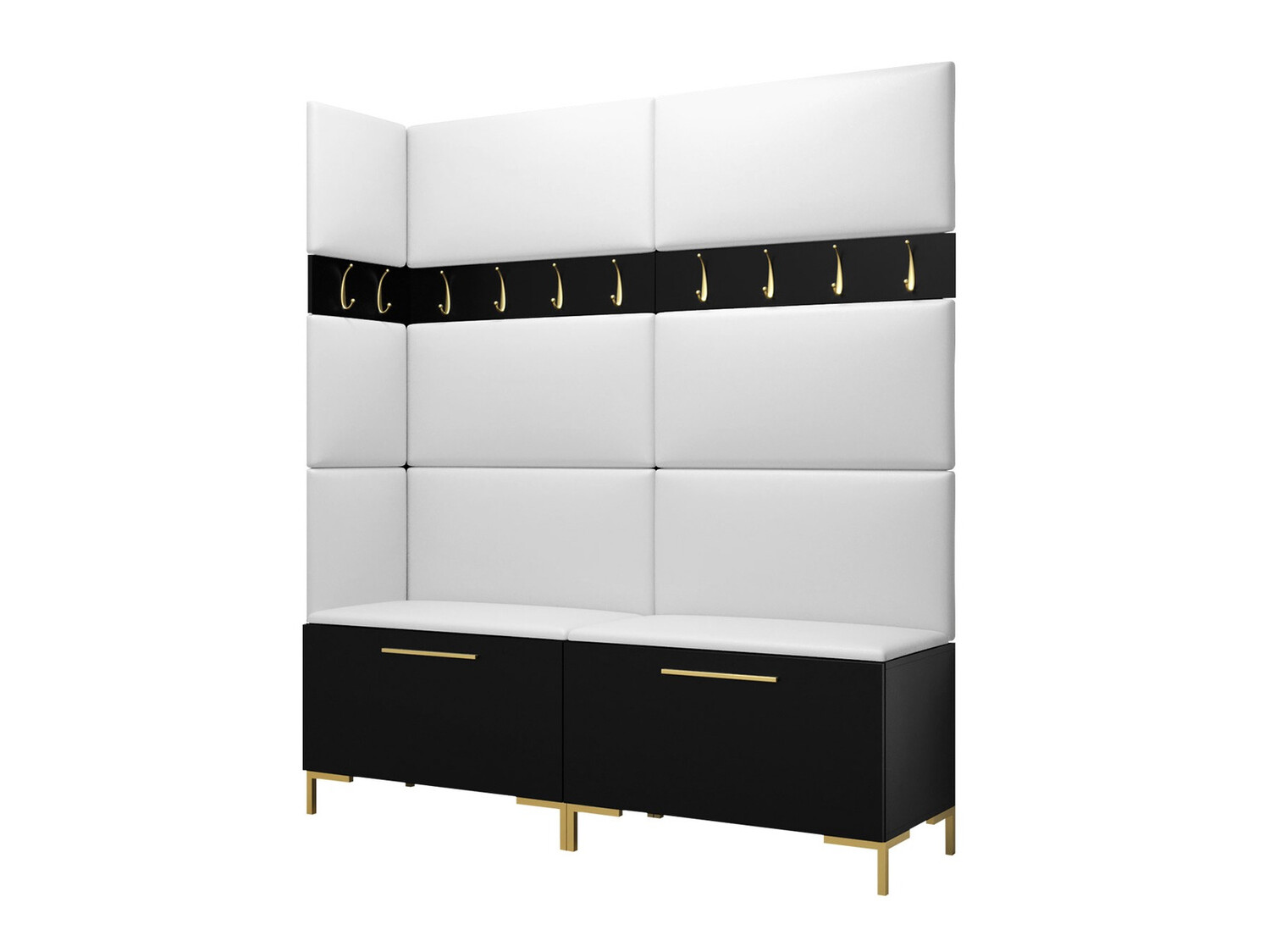 Прихожая Tivsoa 104 (Экокожа кожа Soft 017)