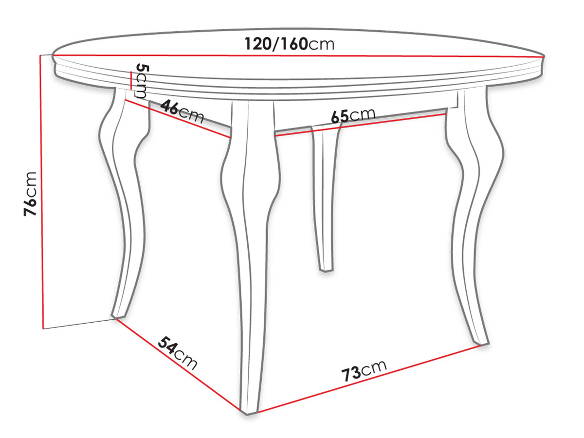 Ēdamistabas komplekts Racine 143 (Balts + Magic Velvet 2216)