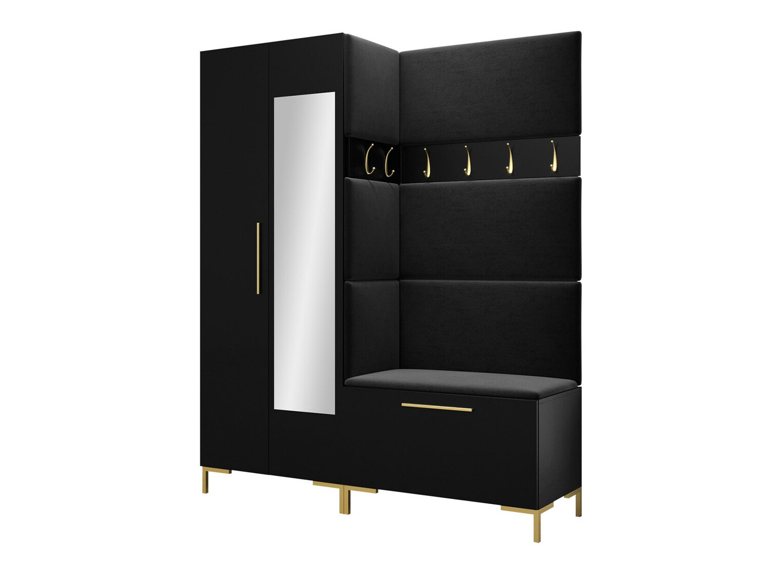 Прихожая Tivsoa 107 (Экокожа кожа Soft 011)