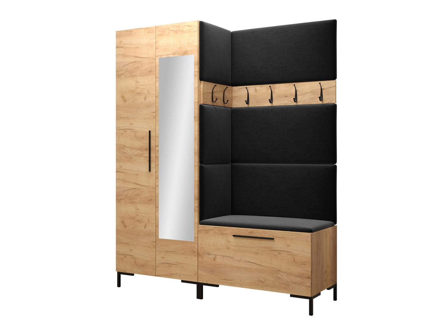 Прихожая Tivsoa 107 (Экокожа кожа Soft 011)