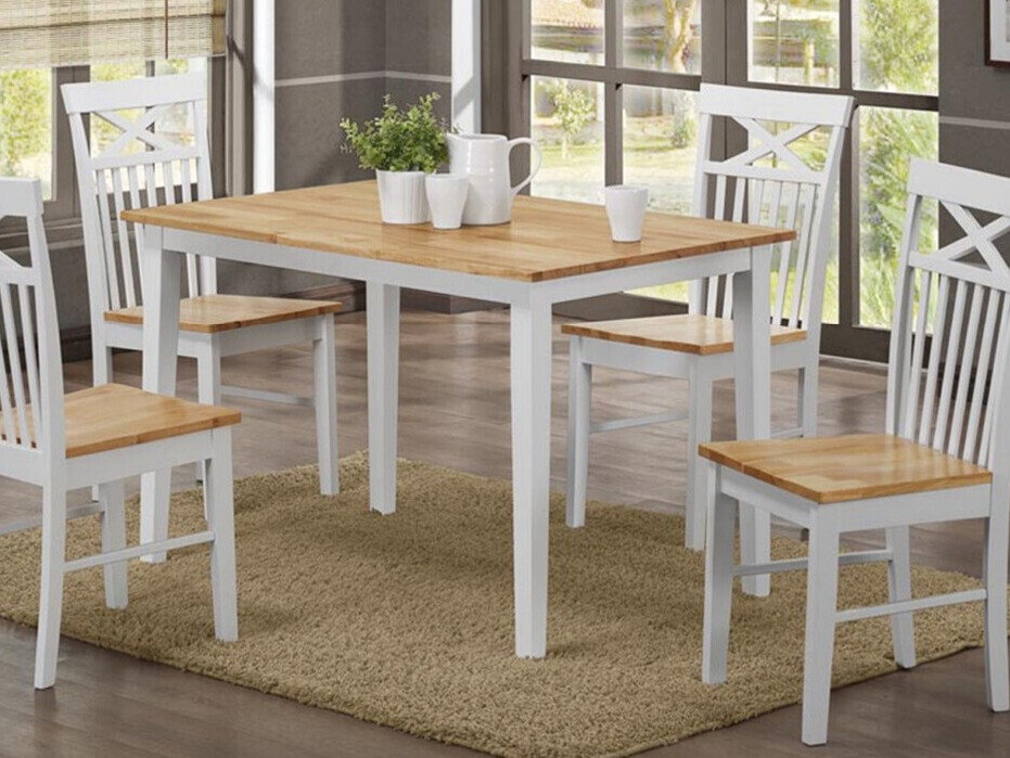 Cтол Denton 248 (Сосна + Белый)