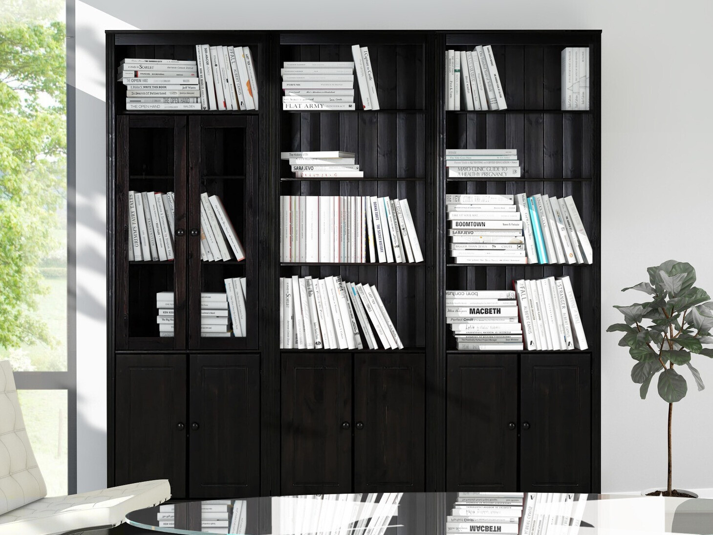 Набор полок Saltoro 111 (Темно-коричневый)