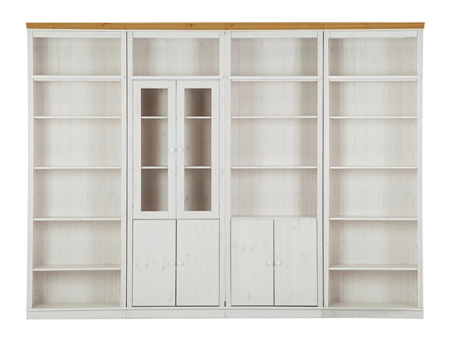 Набор полок Saltoro 112 (Белый + Медовый дуб)