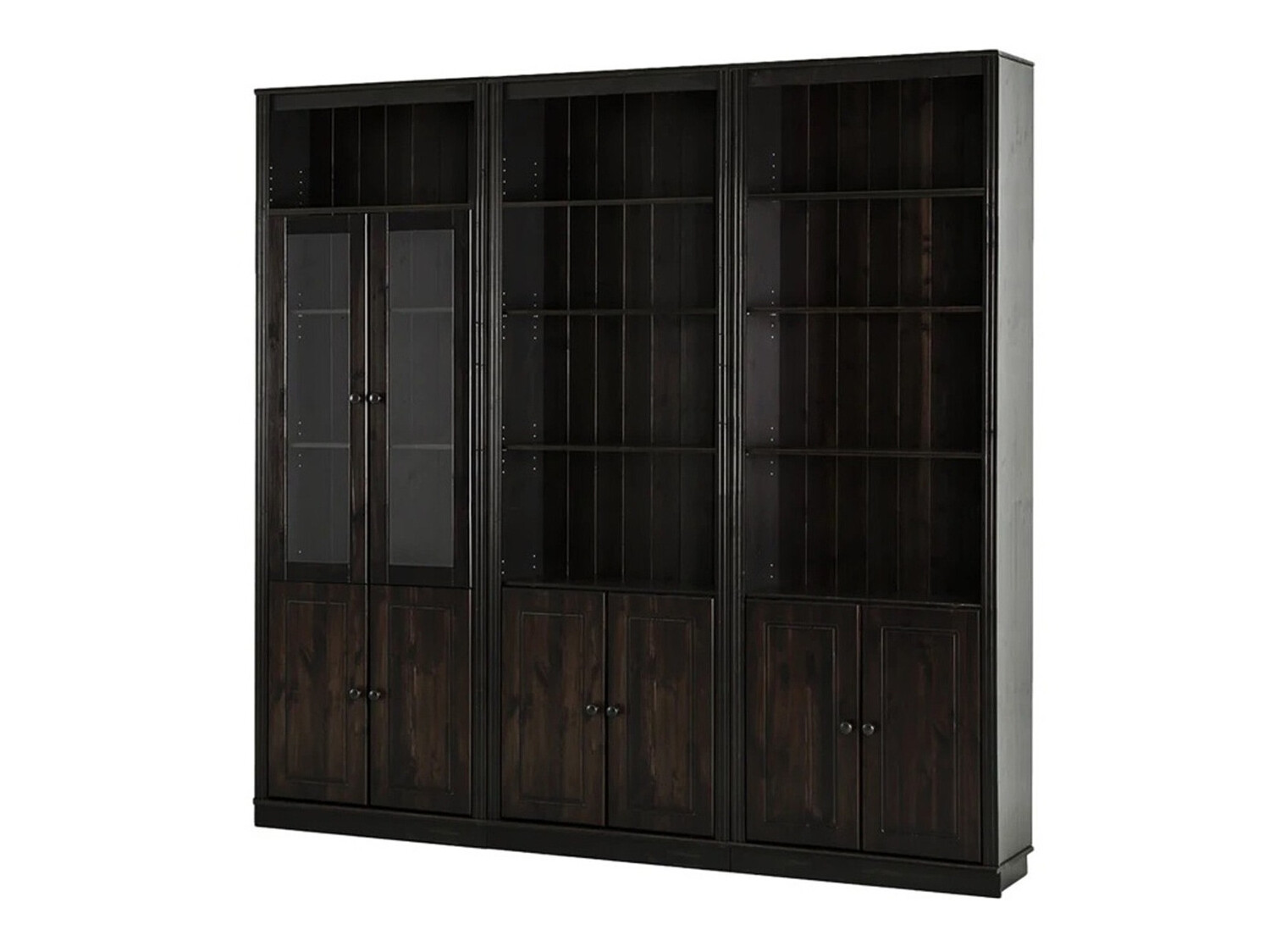 Plauktu komplekts Saltoro 111 (Tumši brūns)