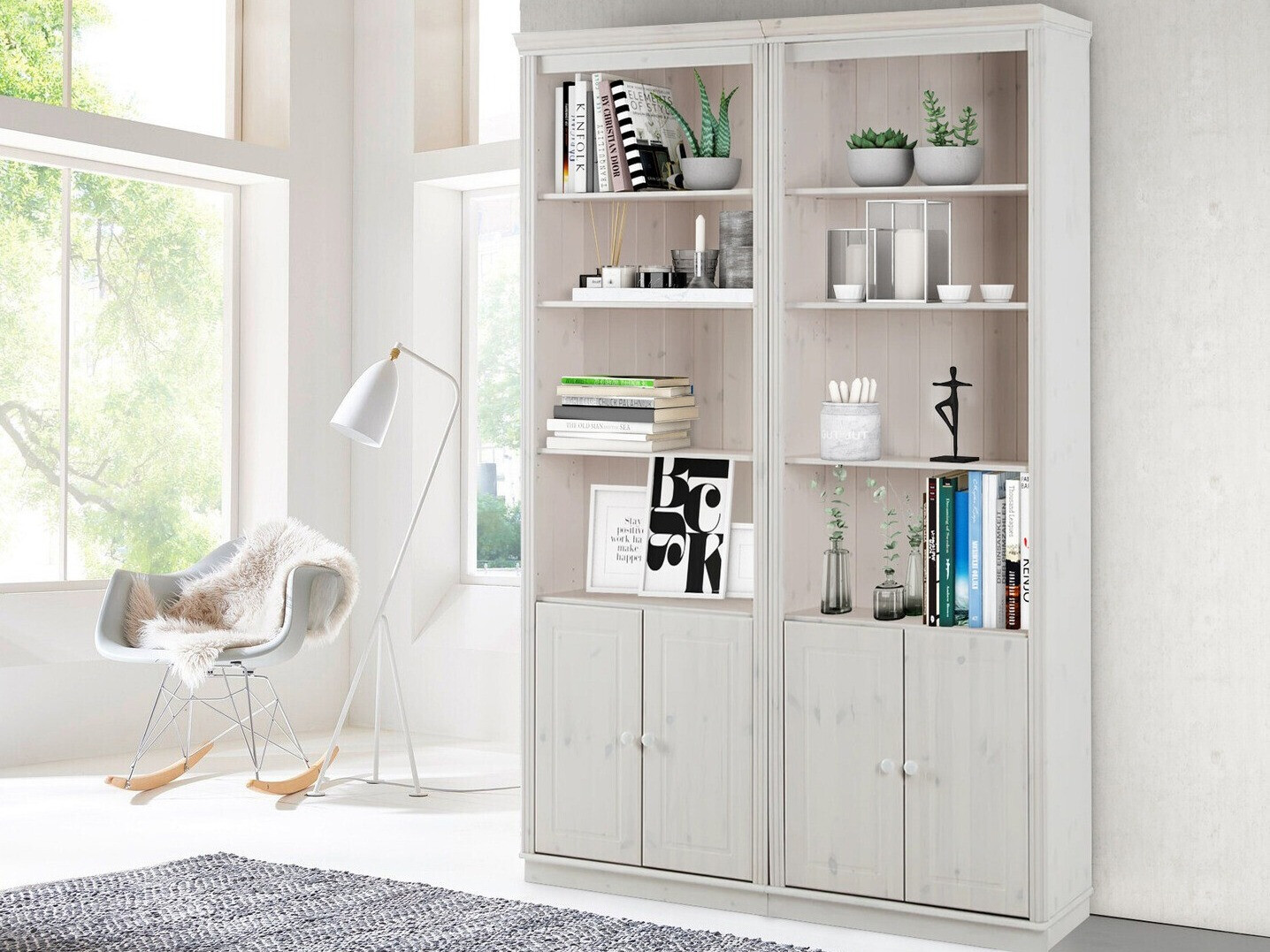 Plauktu komplekts Saltoro 115 (Balts)