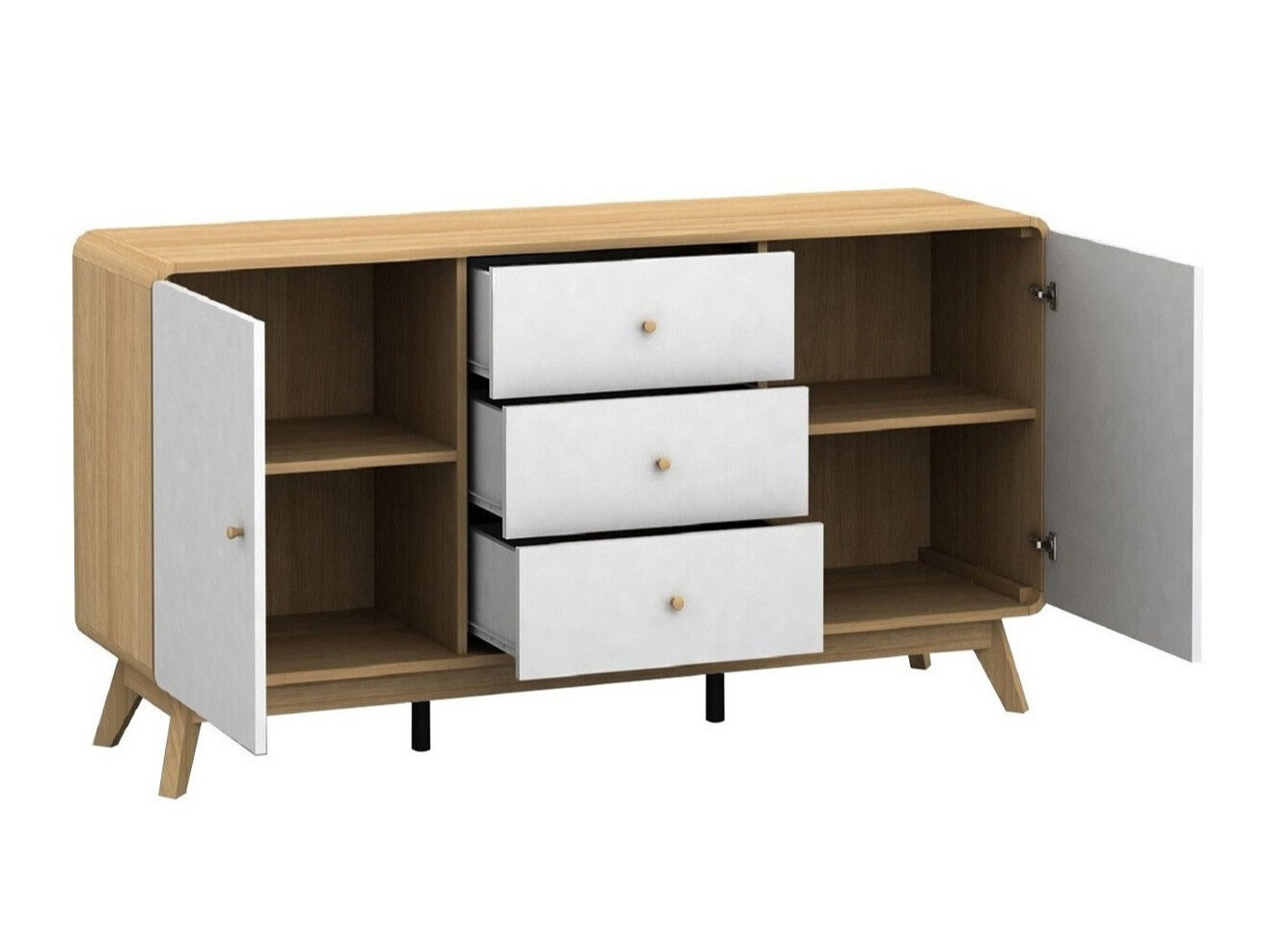 Kumode Elbtena 110 (Ozols + Balts)