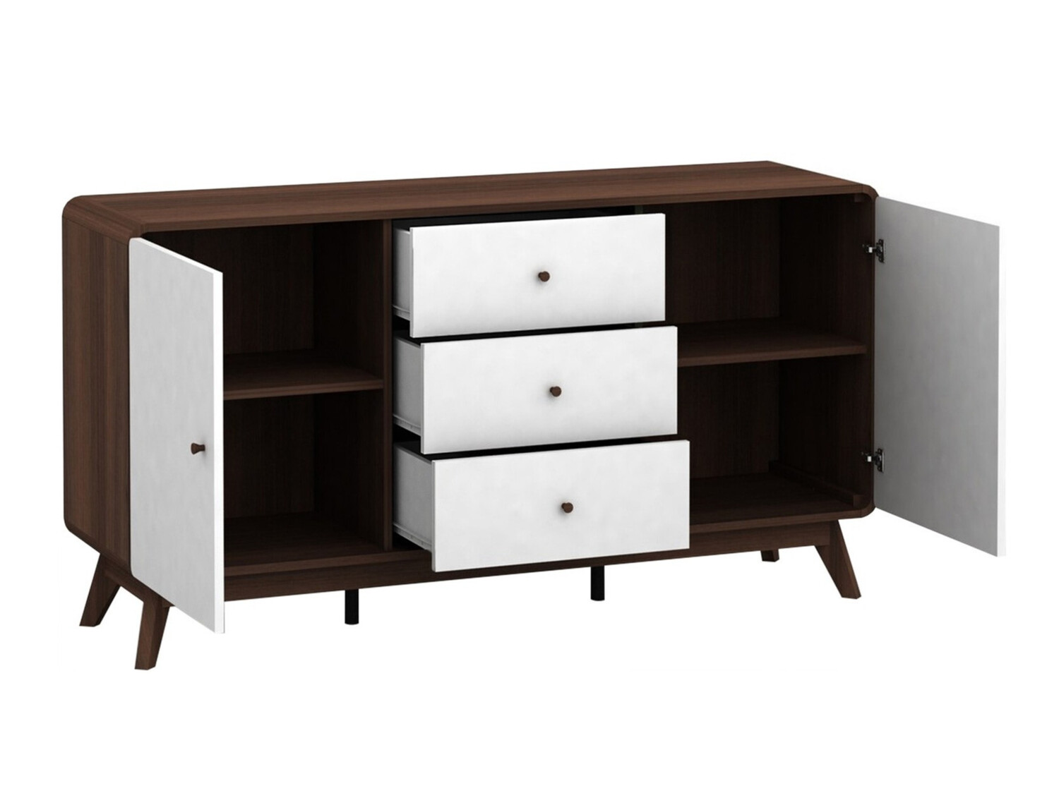 Kumode Elbtena 110 (Rieksts + Balts)