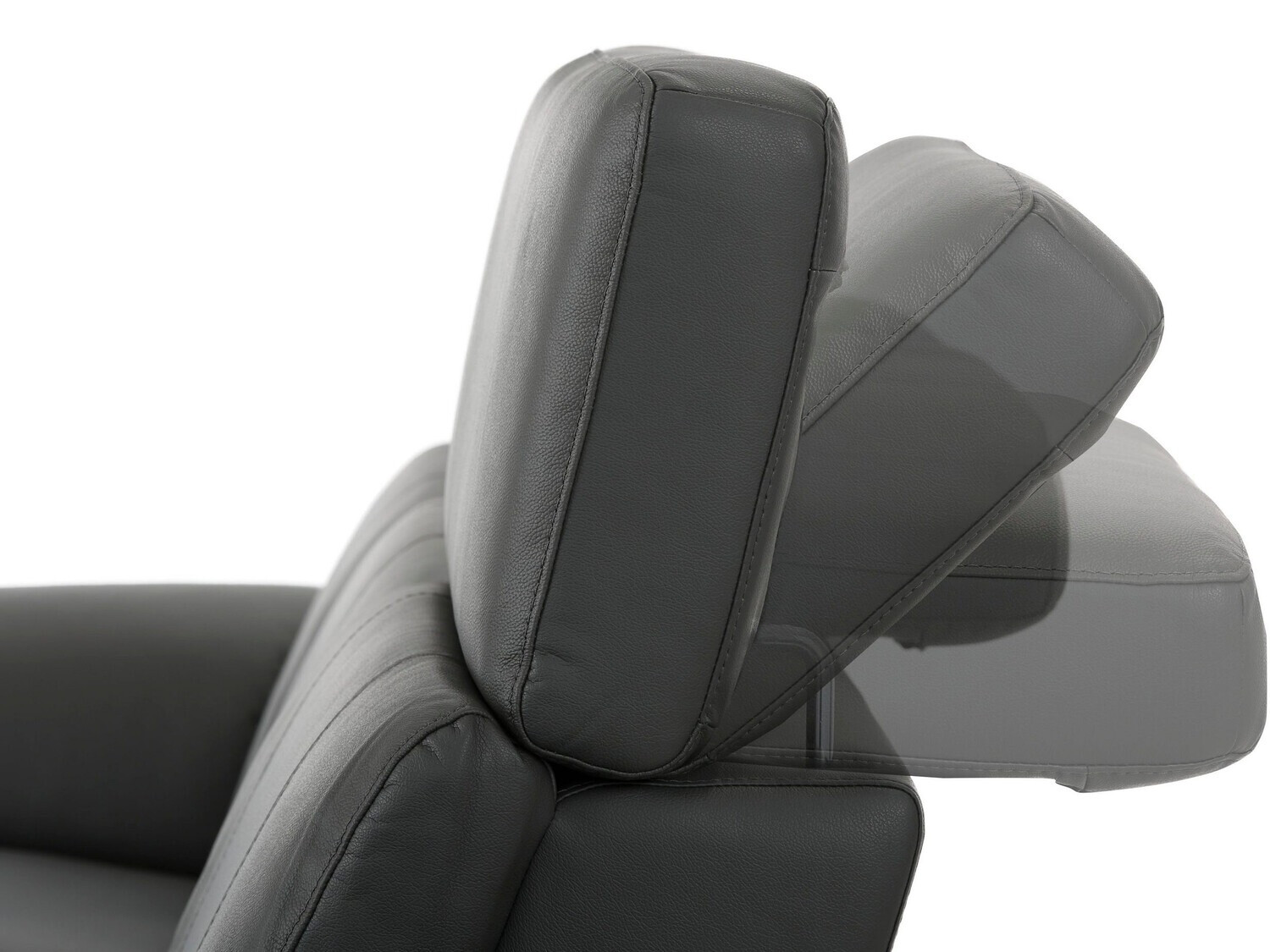 Угловой диван реклайнер Denton 1502 (Серый)