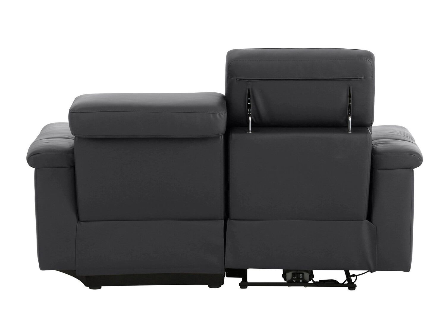 Dīvāns reglainer Denton 1504 (Melns)