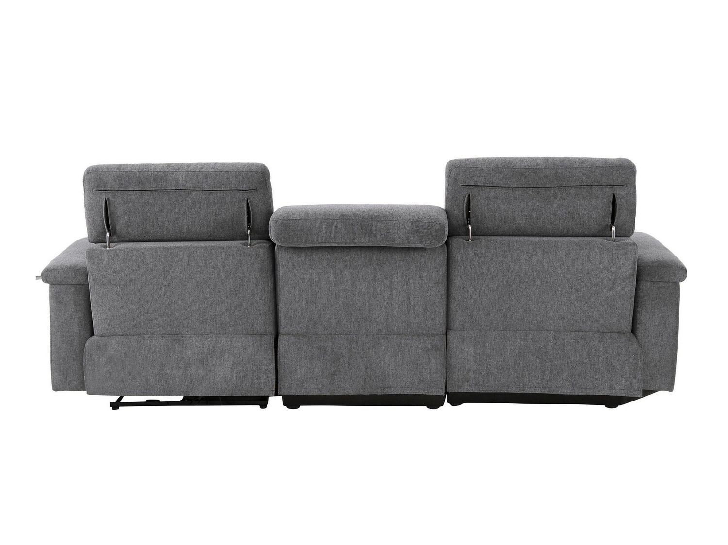 Угловой диван реклайнер Denton 1503 (Антрацит)