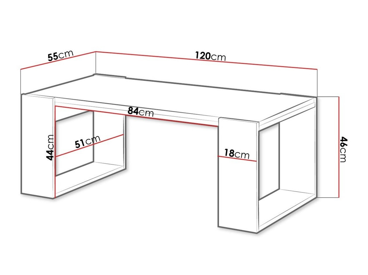 Žurnālu galdiņš Nolvoi 106