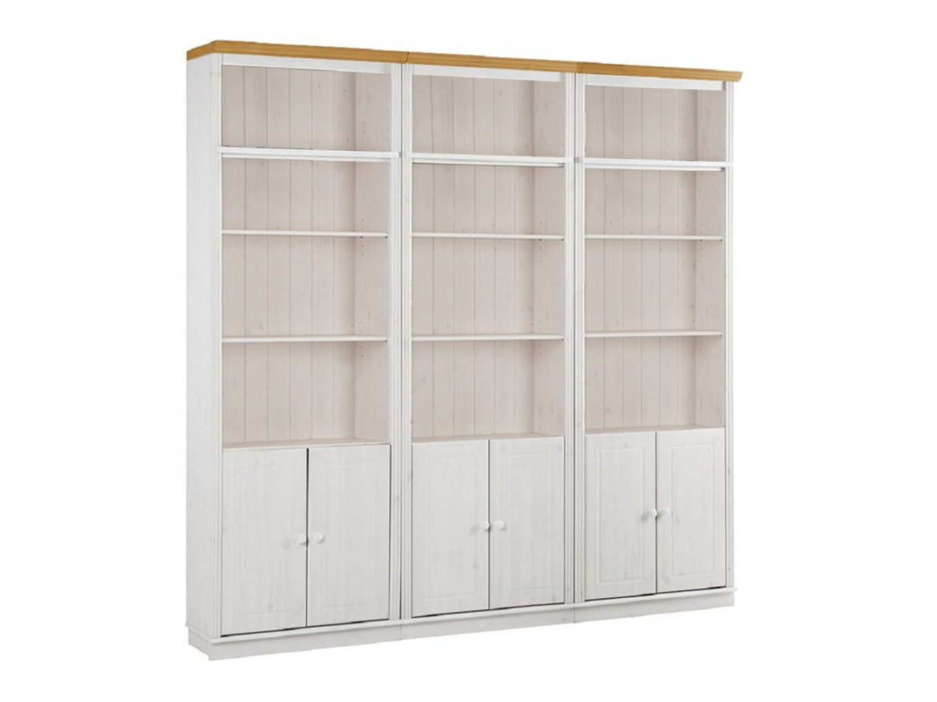 Набор полок Saltoro 117 (Белый + Медовый дуб)