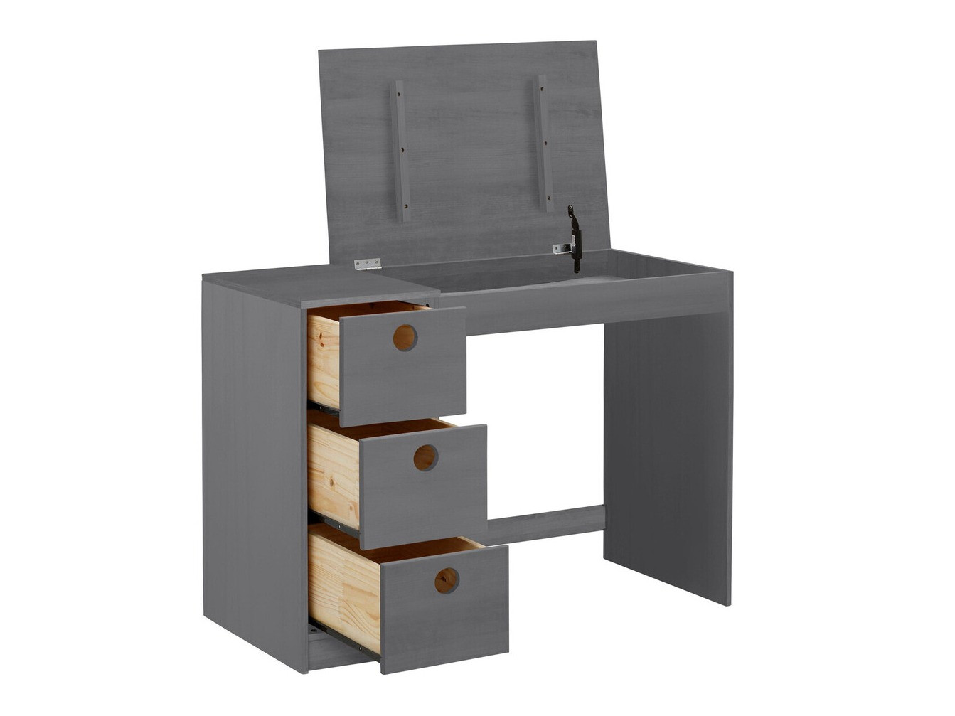 Bērnu istabas komplekts Ruvfiva 120 (Pelēks)