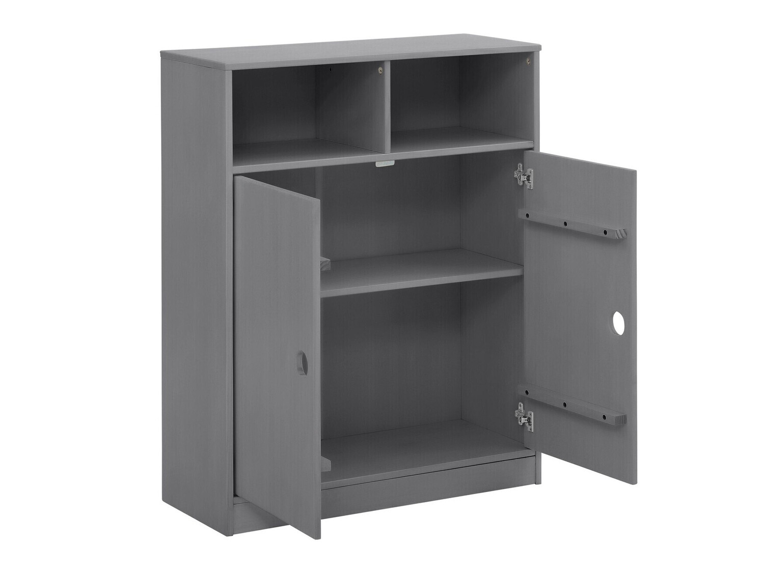 Bērnu istabas komplekts Ruvfiva 120 (Pelēks)