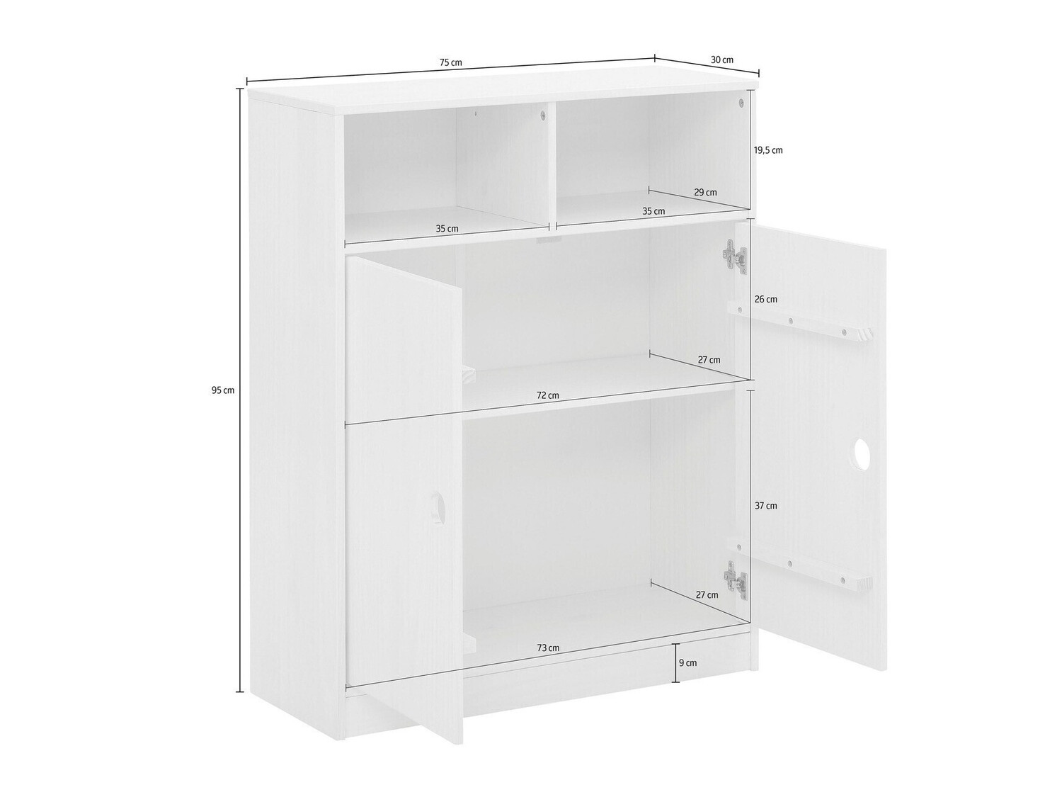 Bērnu istabas komplekts Ruvfiva 120 (Pelēks)