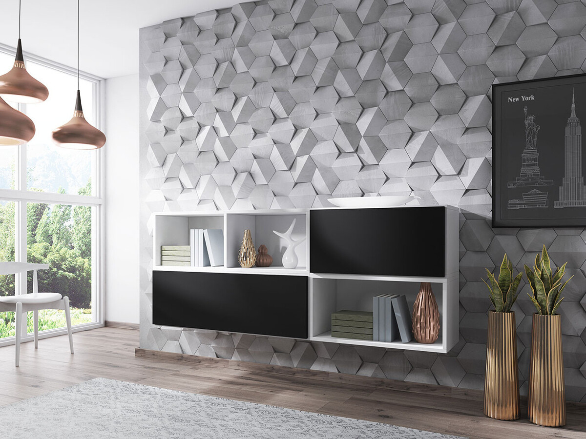 Настенная полка Corbele 101 (Белый)