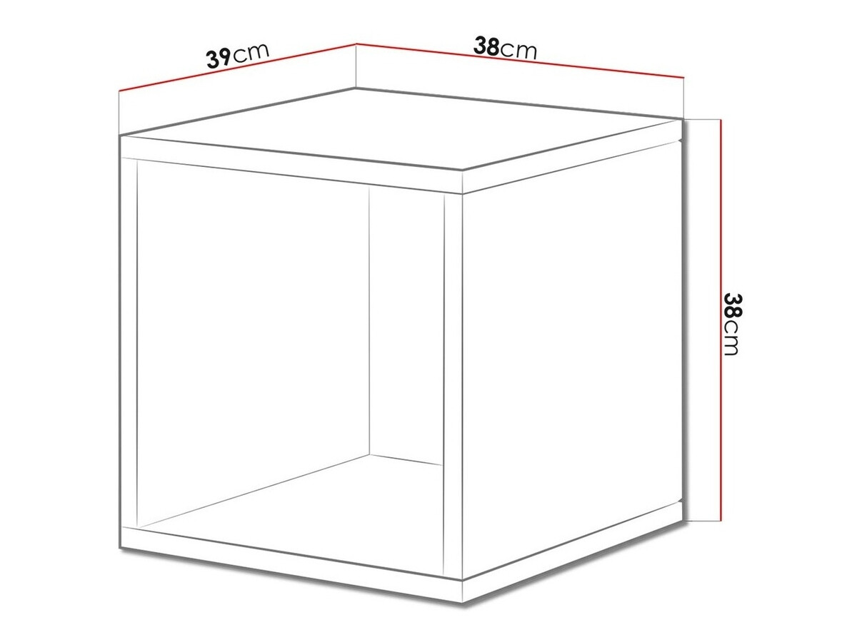 Настенная полка Corbele 105 (Белый)