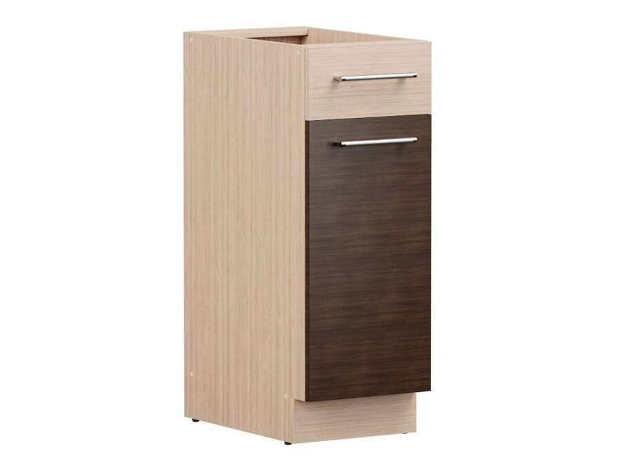 Moduļu skapis ar atvilktni un durvīm Mode Dark 109