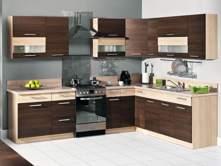 Moduļu skapis ar atvilktni un durvīm Mode Dark 109