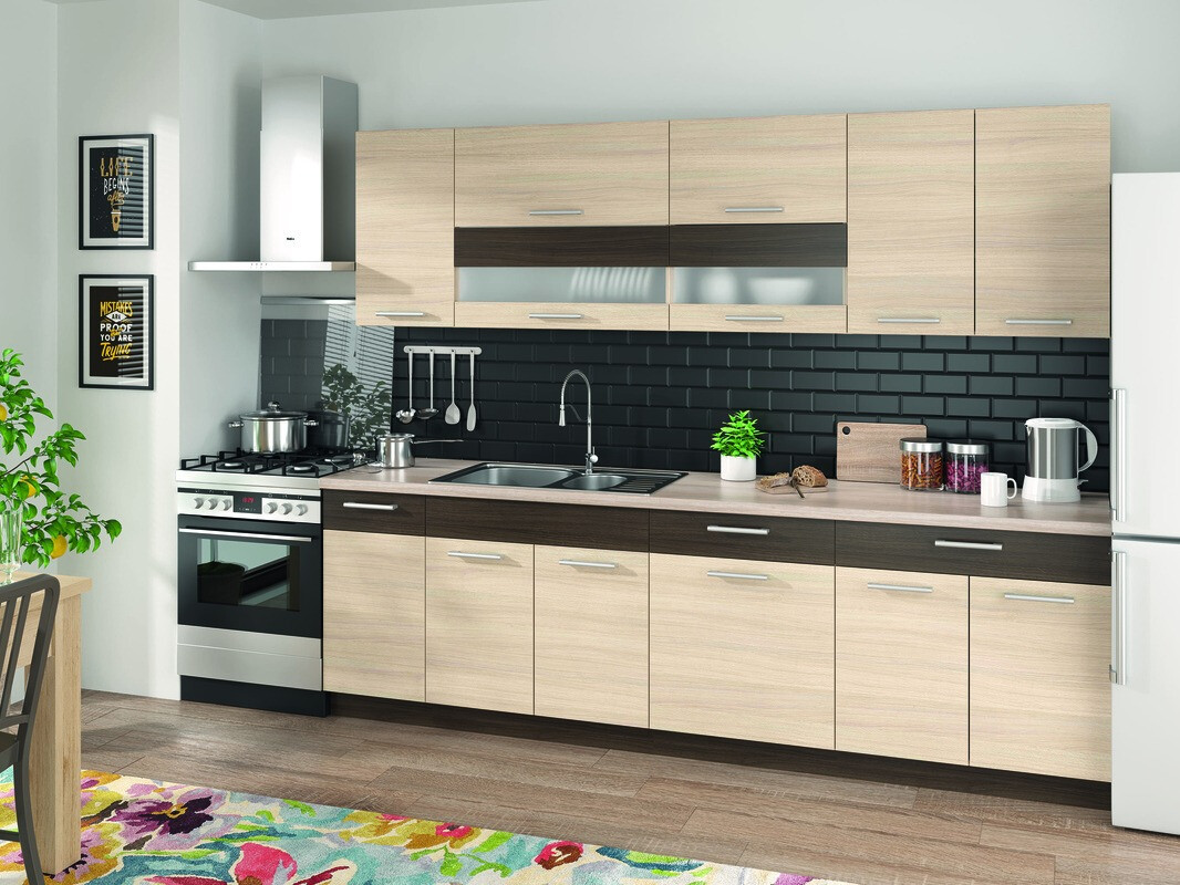 Moduļu skapis ar atvilktni un durvīm Mode Light 109