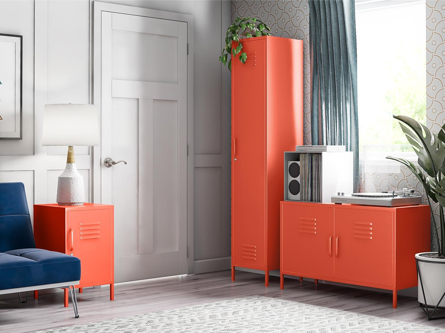 Шкафчик Novogratz Sersoni 101 (Оранжевый)