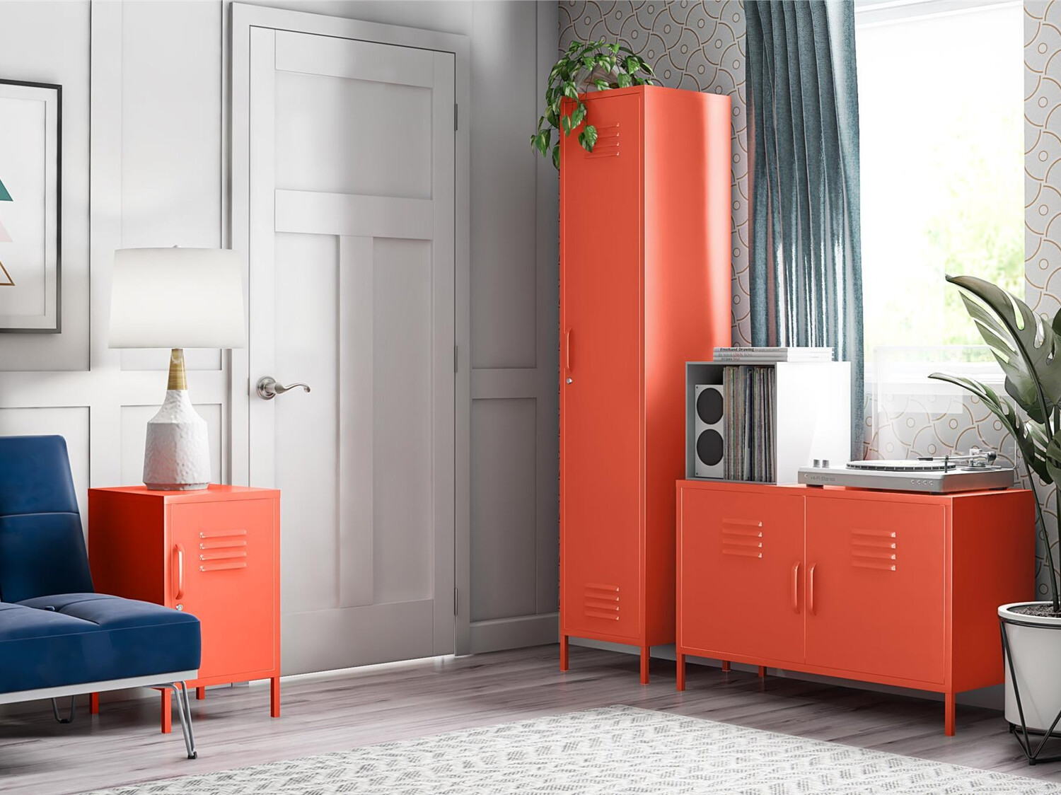 Skapis Novogratz Sersoni 102 (Oranžs)