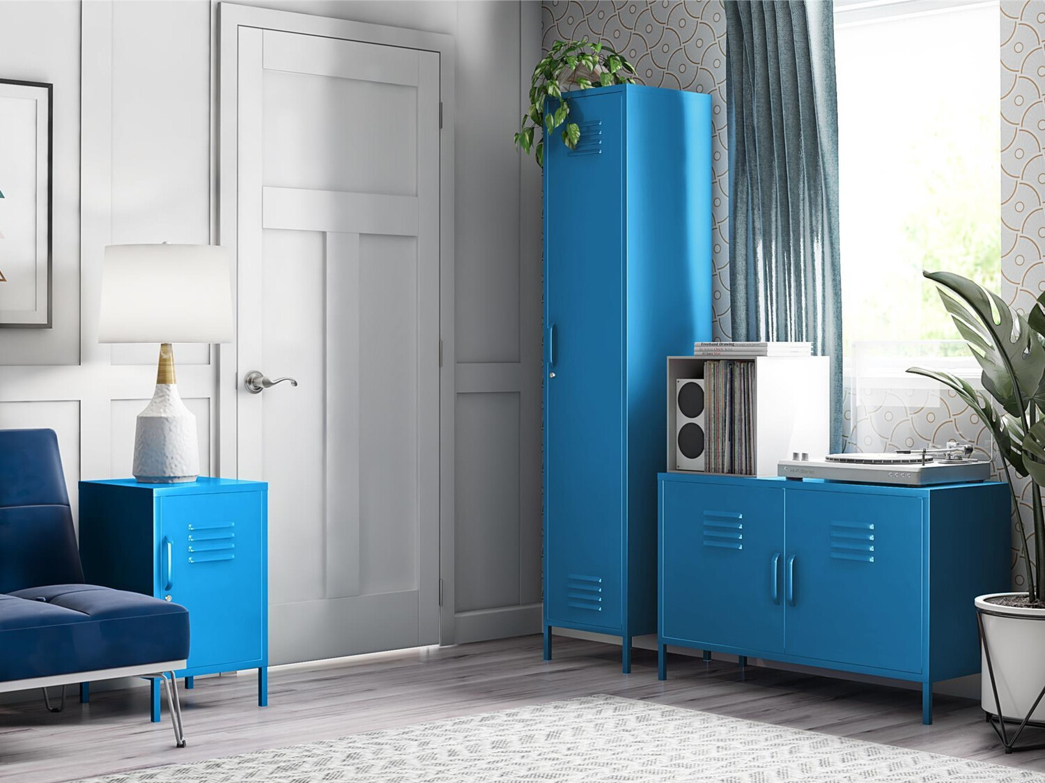 Skapis Novogratz Sersoni 102 (Zils)