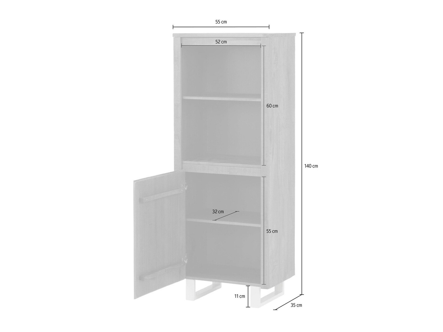 Шкафчик Benlivu 105