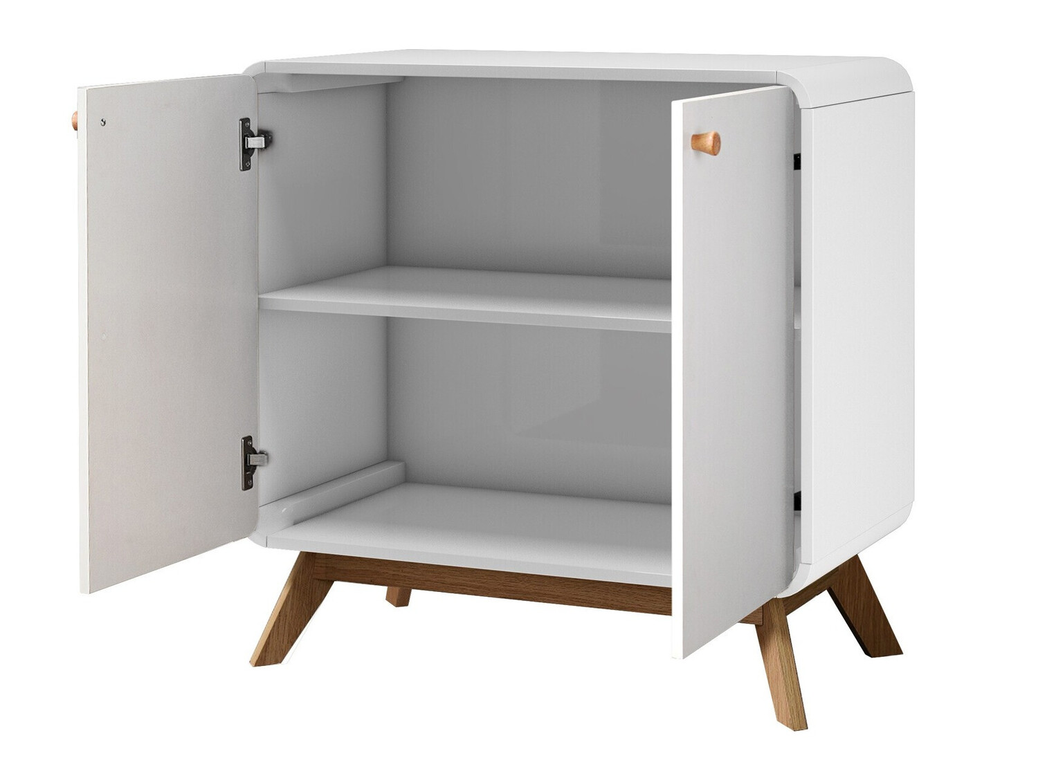 Шкафчик Elbtena 105 (Белый + Дуб)